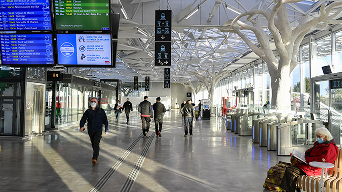 La nouvelle gare de Nantes ouvre aux voyageurs