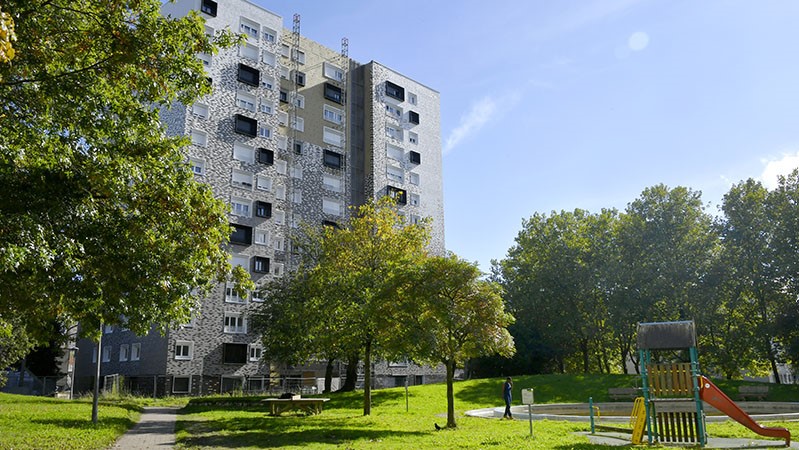 Nantes Métropole Habitat achève la rénovation de la tour Québec © Rodolphe Delaroque - Nantes Métropole.